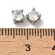 Micro cuivres ouvrent zircone cubique perle KK-H461-09C-P-3