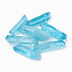 Pendentifs en cristal de quartz naturel teint G-T104-25-1