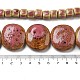 Фарфора ручной работы бисер нитей PORC-B002-19E-4