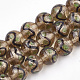Perles vernissées de sable d'or manuelles  LAMP-T006-02F-1