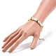 Collier bracelet perles imitation abs & hématite synthétique SJEW-JS01240-3