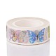 蝶DIYのスクラップブックの装飾マスキングテープ  カラフル  15mm  10 m /ロール DIY-K001-C-27-1
