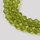 Chapelets de perles en verre GLAA-E408-07B-3