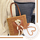 Kit de fabrication de sac à bandoulière ours bricolage DIY-WH0258-64-5