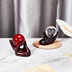 AHANDMAKER 2 Pcs Hand Shaped Crystal Ball Display Stand ODIS-WH0020-52A-4