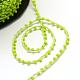 Frosted Opaque Seed Beads Cords OCOR-R039-E01-2