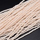 Faceted Rondelle Glass Beads Strands X-GLAA-M028-2mm-B02-1