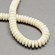Buddhism Mala Beads Jewelry Findings Natural Tagua Nut Beads WOOD-R235-5x3mm-3