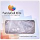 Pandahall elite 3 colore 3 borchie a punta con rivetto a stella PALLOY-PH0005-10-6