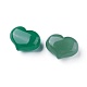 Натуральный зеленый авантюрин сердце пальмовый камень G-P426-A01-2
