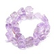 Rough Raw Natural Amethyst Beads Strands G-C069-01-2