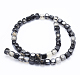 Chapelets de perles d'agate naturelle G-E469-01A-3