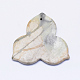 Natural Picasso Stone/Picasso Jasper Pendants G-K178-40-3