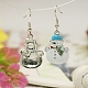 Fashion Earrings for Christmas EJEW-JE00393-02-2