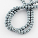 Chapelets de perles en verre peint par pulvérisation X-GLAD-S075-6mm-72-2