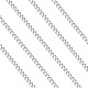 Cadenas del encintado de aluminio X-CHA-T001-19S-4