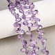 Natürlichen Amethyst Perlen Stränge&nbsp;G-Z152-A01-01-1