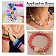 Cheriswelry 360Pcs 12 Style Imitation Jade Glass Beads Strands DGLA-CW0001-01-8