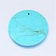 Natural Turquoise Pendants G-K178-03A-3
