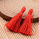 Nylon Thread Tassel Big Pendant Decorations NWIR-J005-M-2