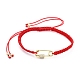 Adjustable Nylon Thread Braided Bead Bracelets BJEW-JB05448-02-1