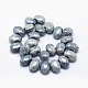Perles de porcelaine écologiques faites à la main PORC-P027-H11-2