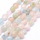 Chapelets de perles en morganite naturelle G-K230-16-1