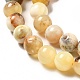 Chapelets de perles en opale jaune naturelle G-G992-A02-B-4