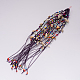 Waxed Cotton Cord Bracelet Makings MAK-I004-03F-1
