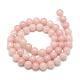 Chapelets de perles en opale rose naturelle G-S150-21-6mm-2