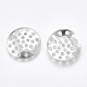 Iron Finger Ring/Brooch Sieve Findings X-IFIN-T007-46P-NF-2