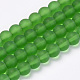 Chapelets de perles en verre transparente   GLAA-Q064-01-10mm-1