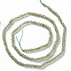 Natürliche Apatit Perlen Stränge G-S362-100-2