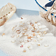 Nbeads environ 400 pièce de perles de coquillage heishi BSHE-NB0001-17-5