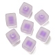 Frosted Acrylic European Beads OACR-G012-14H-1