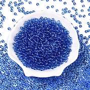 Стеклянные бусины прозрачных цветов SEED-C001-02A-04