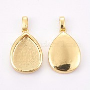 Сеттинги для кулона (кабошонов) ZIRC-E149-30G