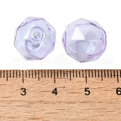 Perle di vetro trasparente&nbsp;GLAA-A041-01A-06