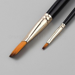 Pinceaux en nylon avec manche en bois&nbsp;AJEW-WH20048-53