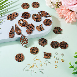 Kits de fabrication de boucles d'oreilles bricolage&nbsp;DIY-TA0013-42