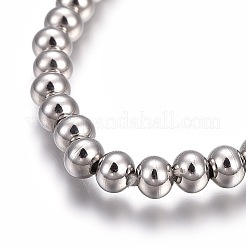 Anlaufgeschützte 201 Edelstahl-Stretcharmbänder&nbsp;LS-BJEW-F363-01P