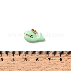 304 Edelstahl-Emaille-Anhänger&nbsp;STAS-B097-27G