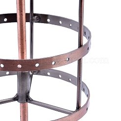 Eisen drehender 3-stufiger Ohrring-Displayständer&nbsp;EDIS-K002-06R