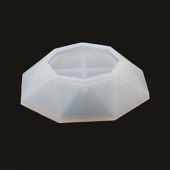 DIY facettierte Achteck-Aufbewahrungsschale Silikonformen&nbsp;DIY-A035-02