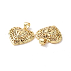 Colgantes de Latón Cubic Zirconia&nbsp;KK-G453-18G