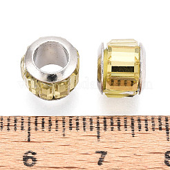 Perles européennes en verre&nbsp;GPDL-S039-02H