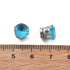 Pendientes con circonita cúbica&nbsp;EJEW-L100-01P-01