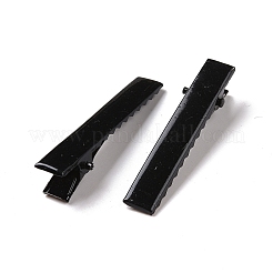 Eisen Flach Alligator Haarspange Zubehör&nbsp;PHAR-S039-46mm