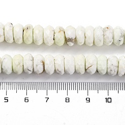 Natürliche zitronentürkis(jaspis)perlenstränge&nbsp;G-K380-A50-10
