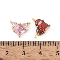 Cremagliera ciondolo in ottone placcatura&nbsp;KK-H476-02G